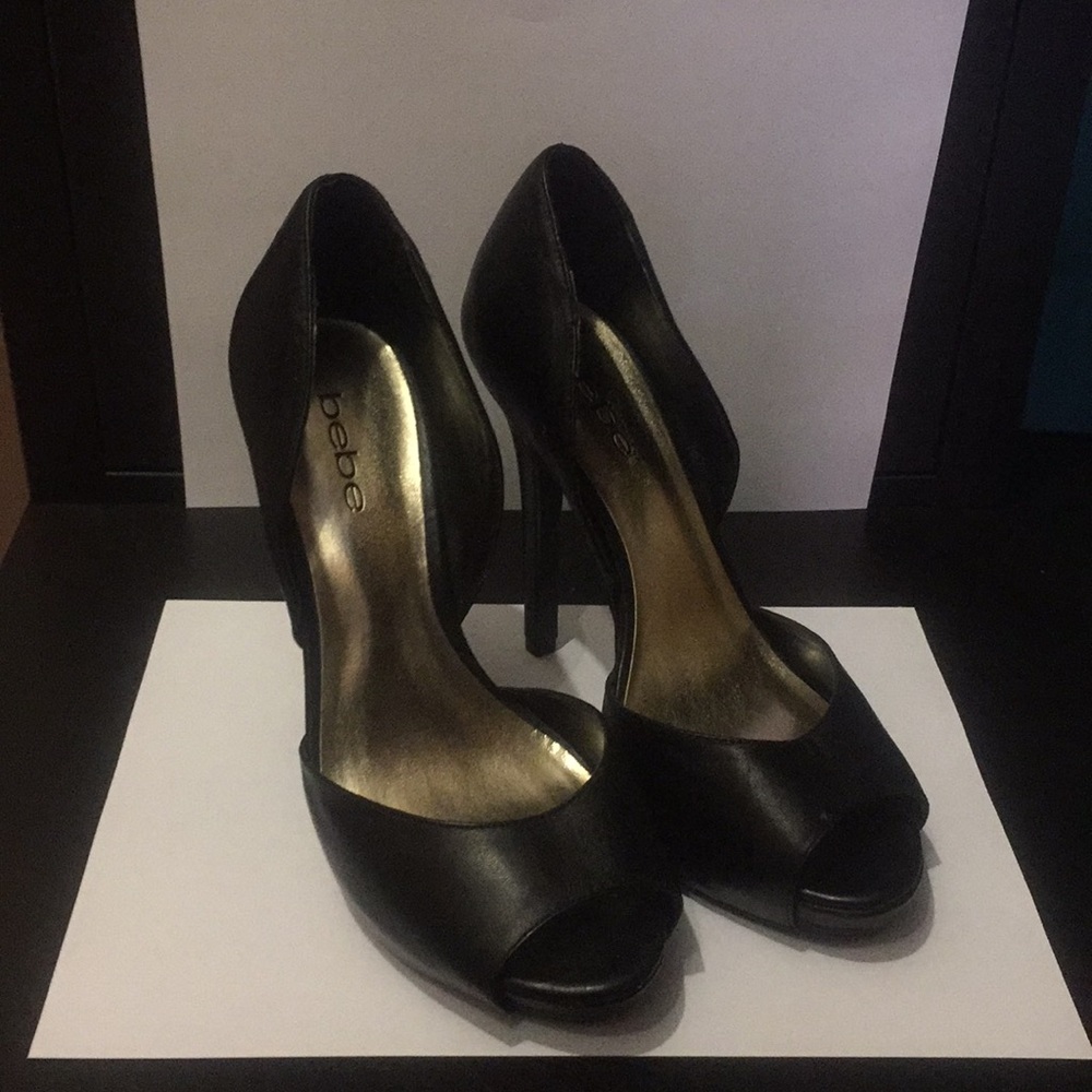 BeBe Black Stilettos